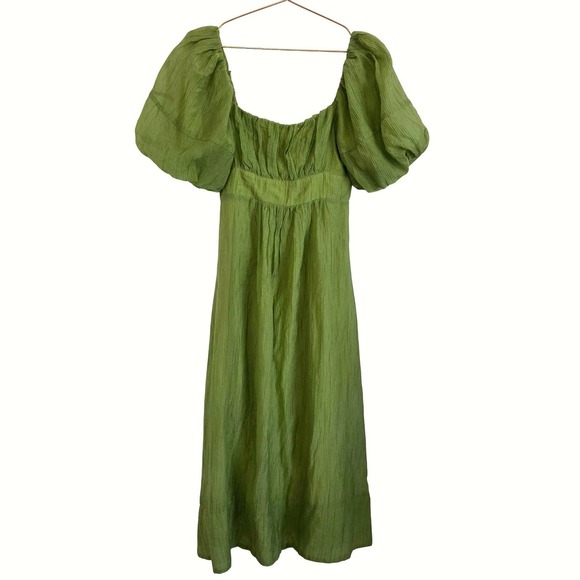 Showpo Roshina Maxi Dress Puff Sleeve Square Neck Olive Green Size 8 is  available for purchase on au PAY Market - Imported Goods Online Store  Co.Ltd. | au PAY Market - Online Shopping Site